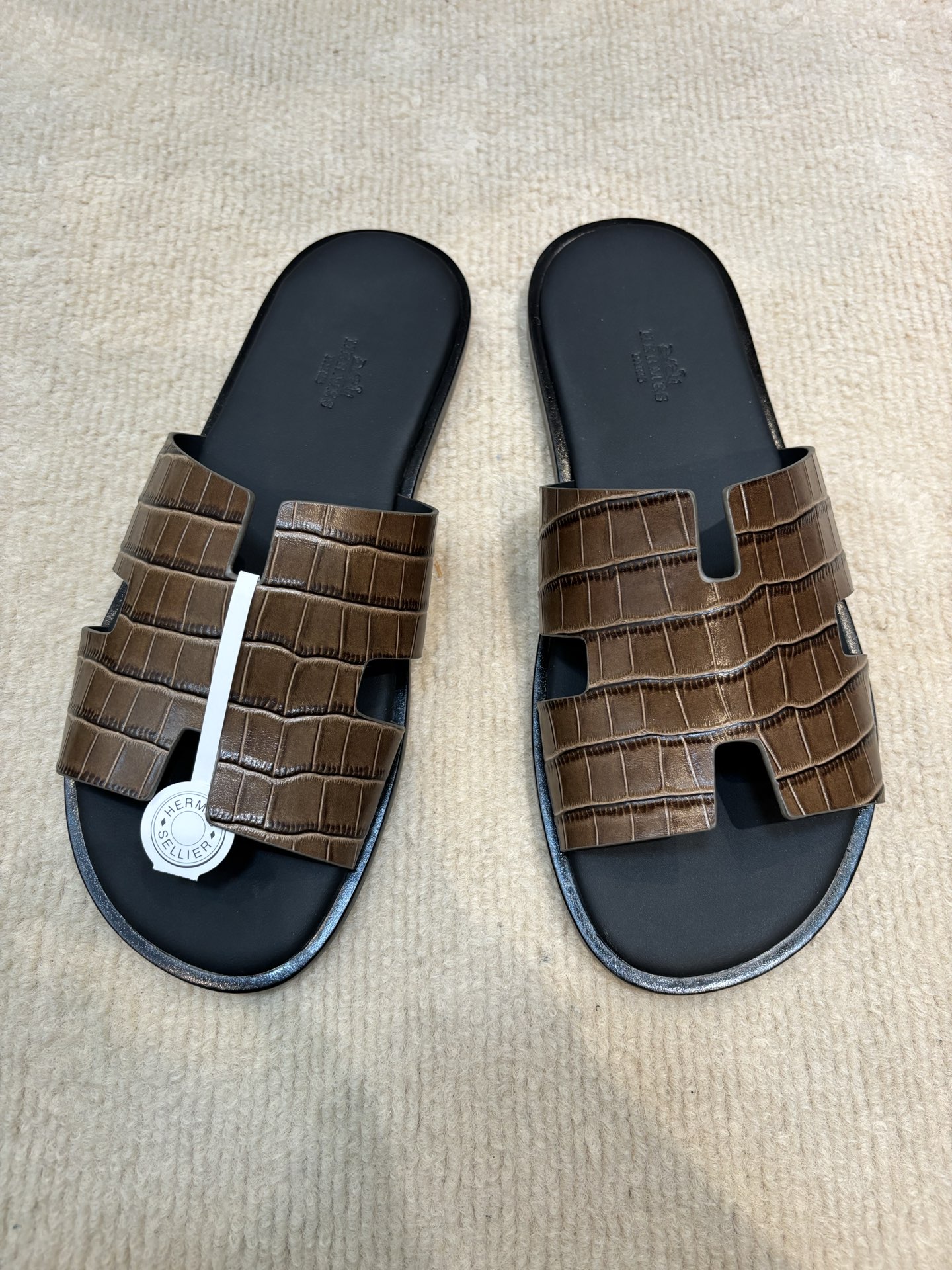 Hermes Style Leather Men's Shoes Lookbook Reference image 1