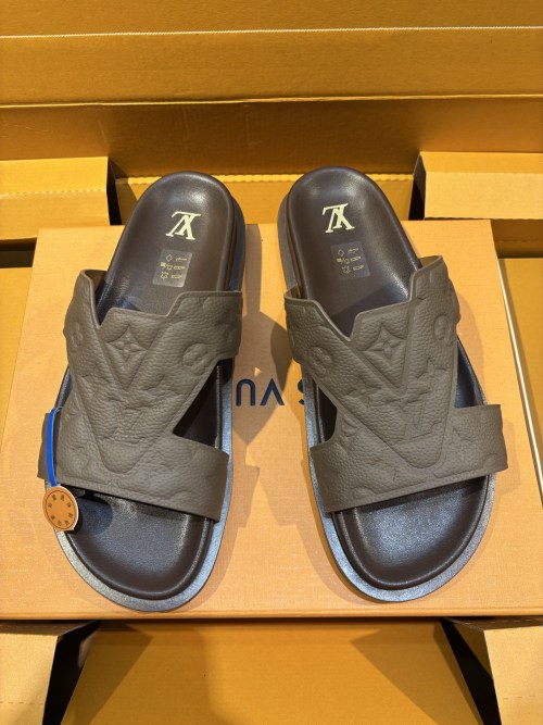 Louis Vuitton Brown Monogram Oasis Sandals for Men | Comfortable & Stylish 1 Louis Vuitton Brown Monogram Oasis Sandals for Men | Comfortable & Stylish