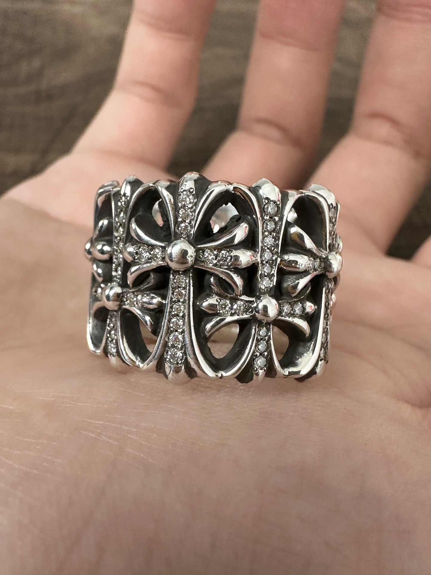 Rings, 925 silver with diamond customization