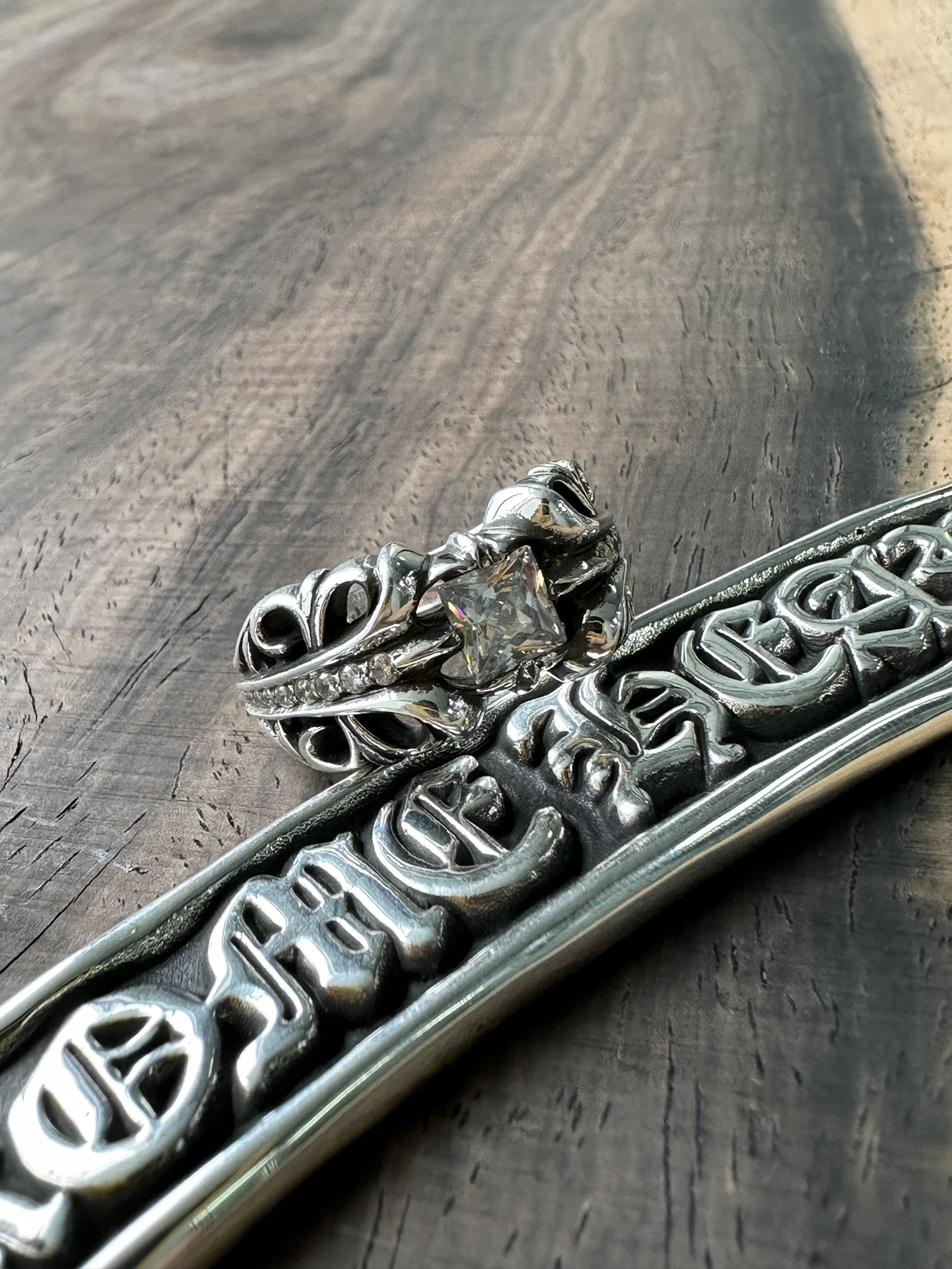 Rings, 925 silver with diamond customization