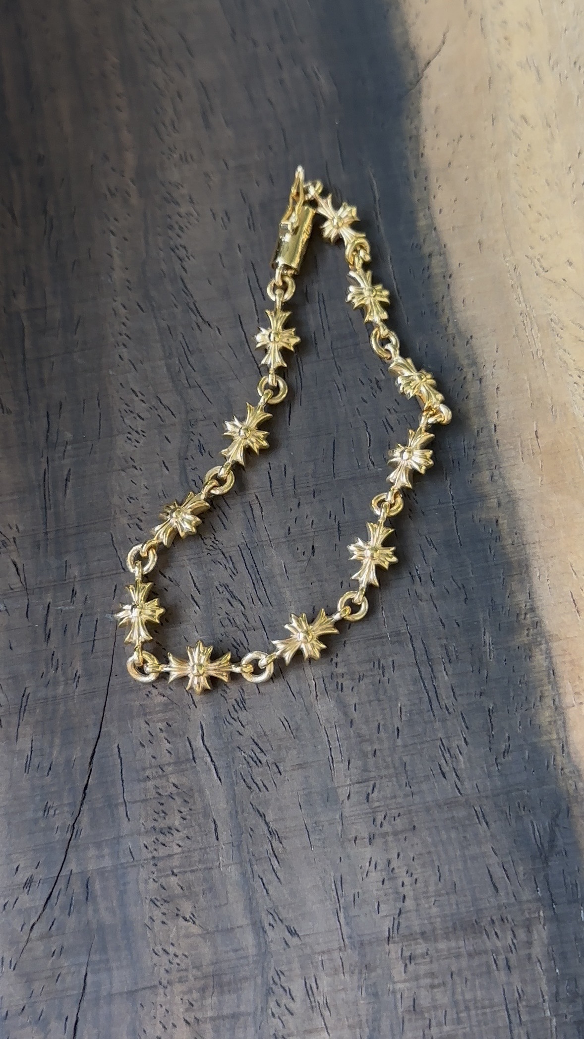 Custom Gold-Plated Diamond Setting, Bracelet Bangle