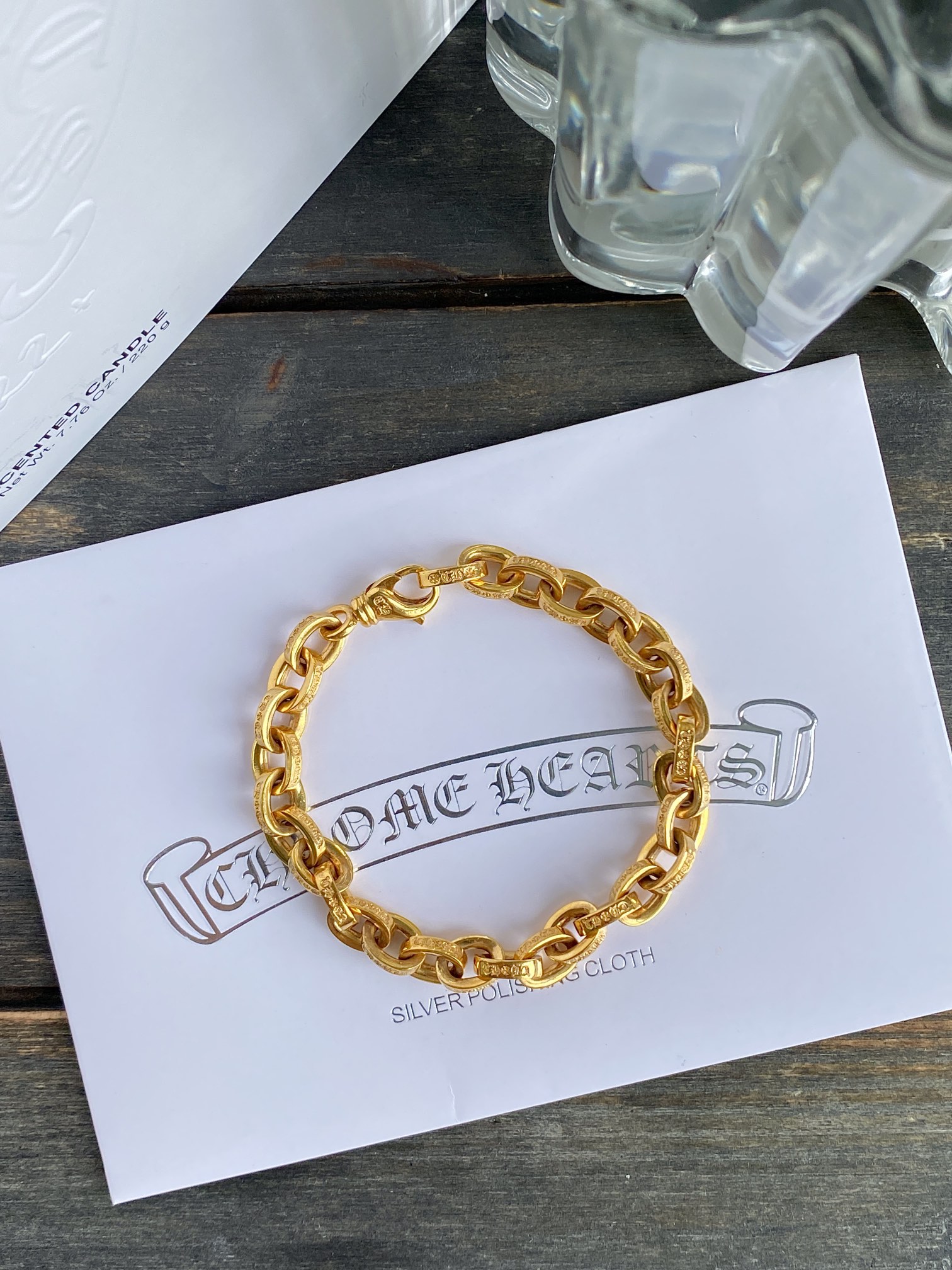 Gold-plated diamond-set custom, 22k real gold custom, bracelet & bangle