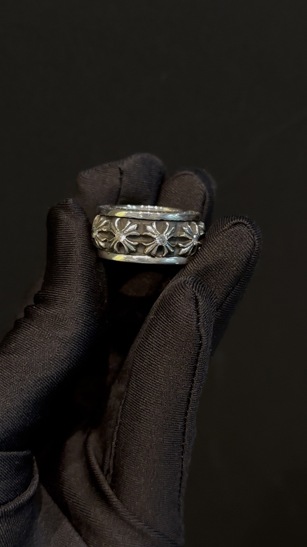 Rings, 925 silver with diamond customization