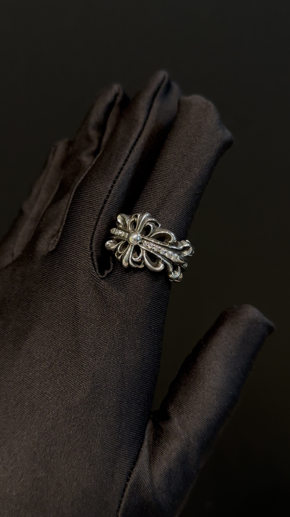 Rings, 925 silver with diamond customization