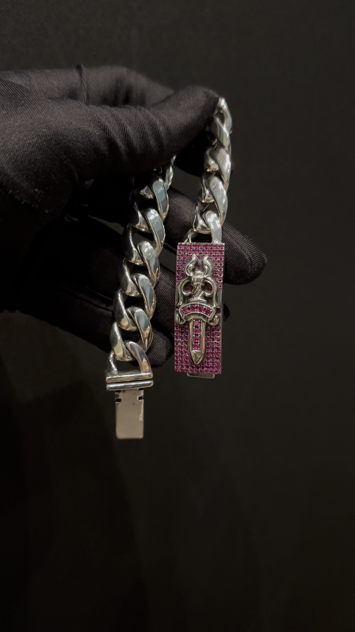 Bracelets and bangles, 925 silver with diamond customization