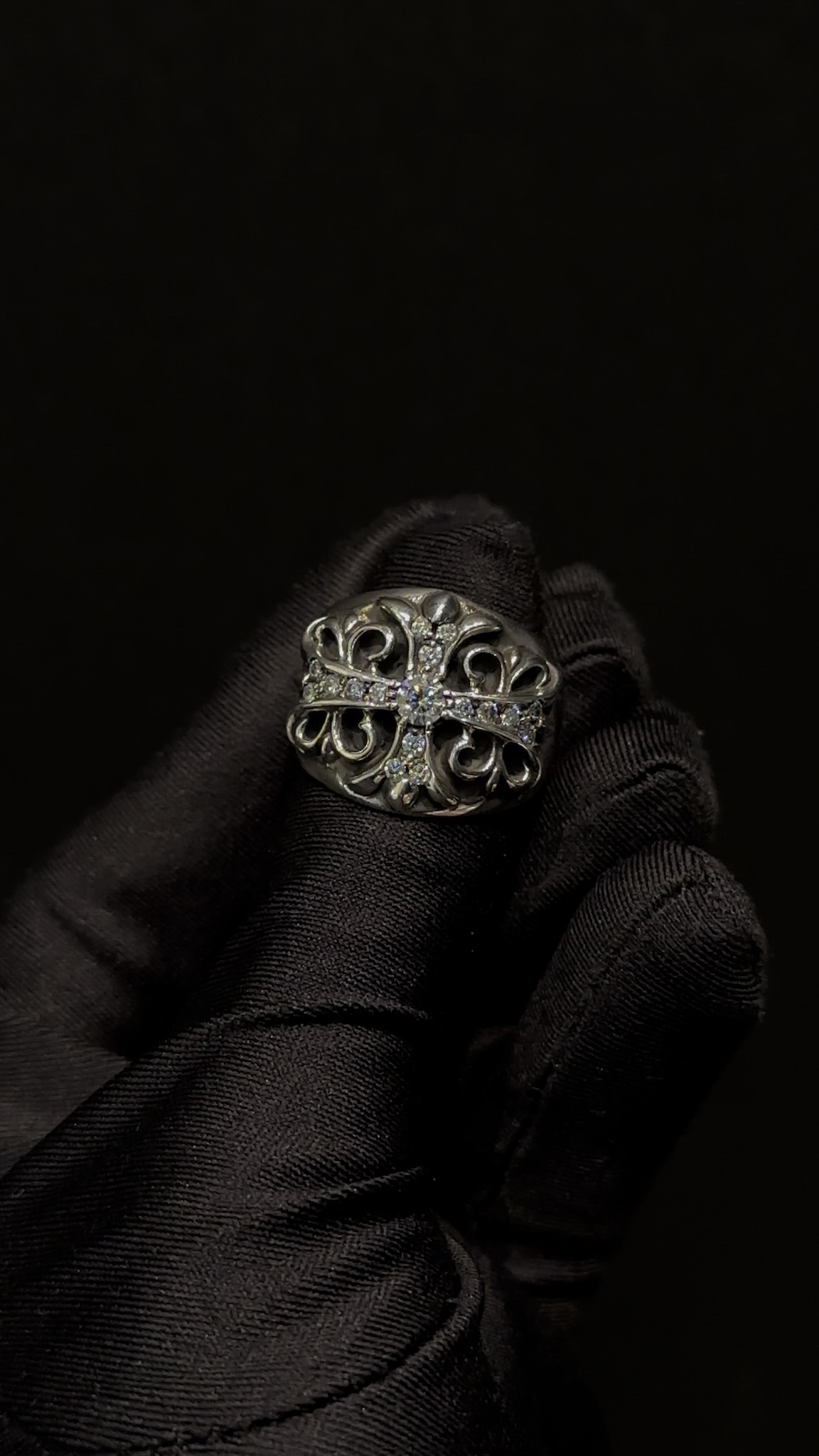 Rings, 925 silver with diamond customization