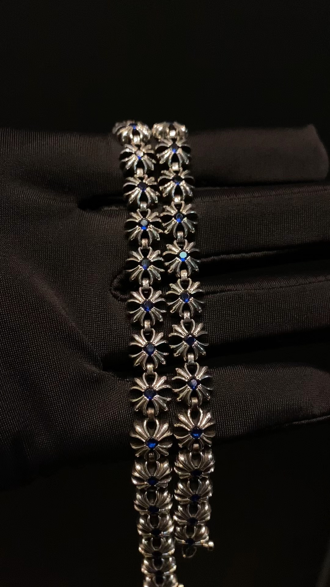 Bracelets and bangles, 925 silver with diamond customization