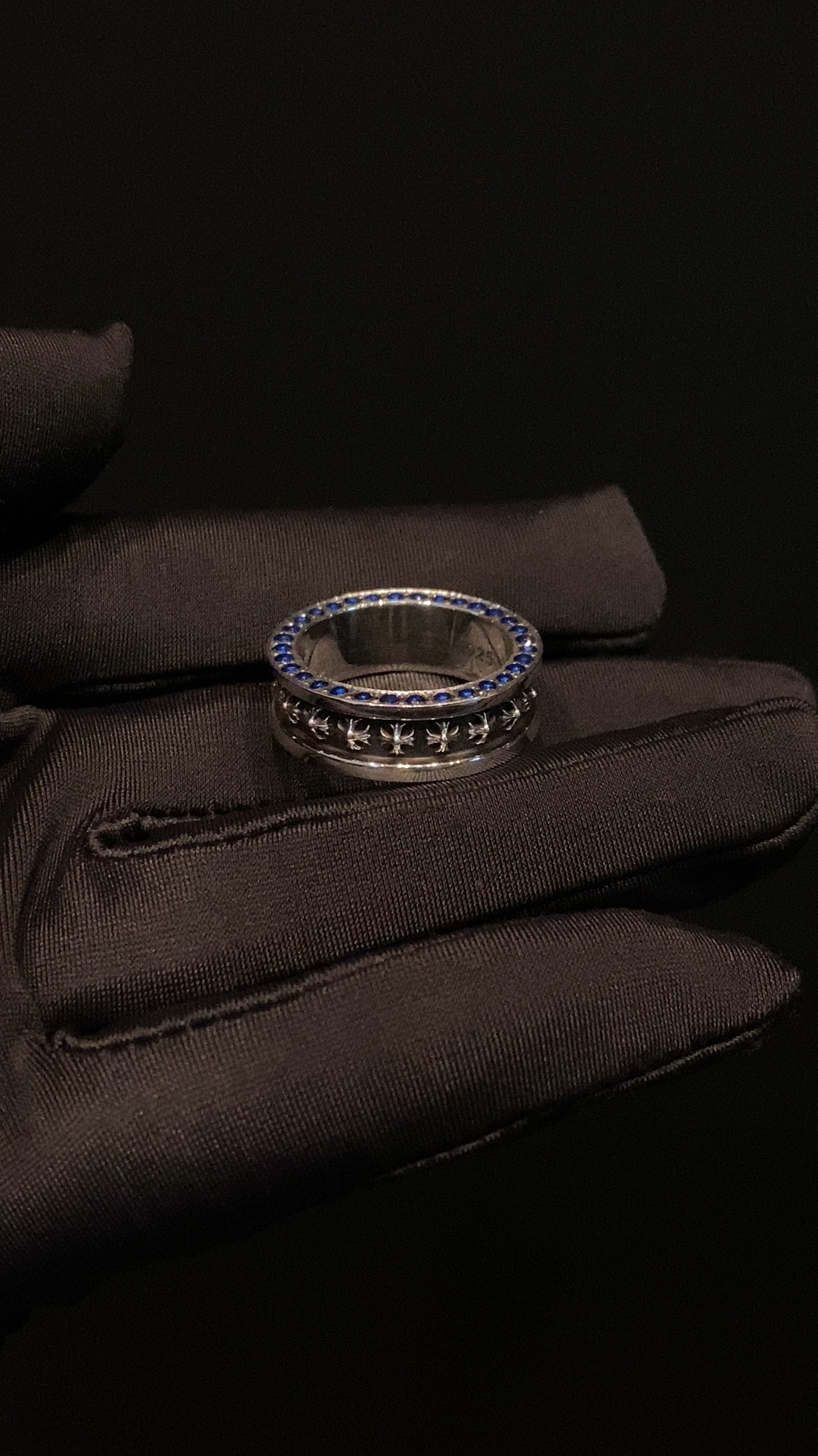 Rings, 925 silver with diamond customization