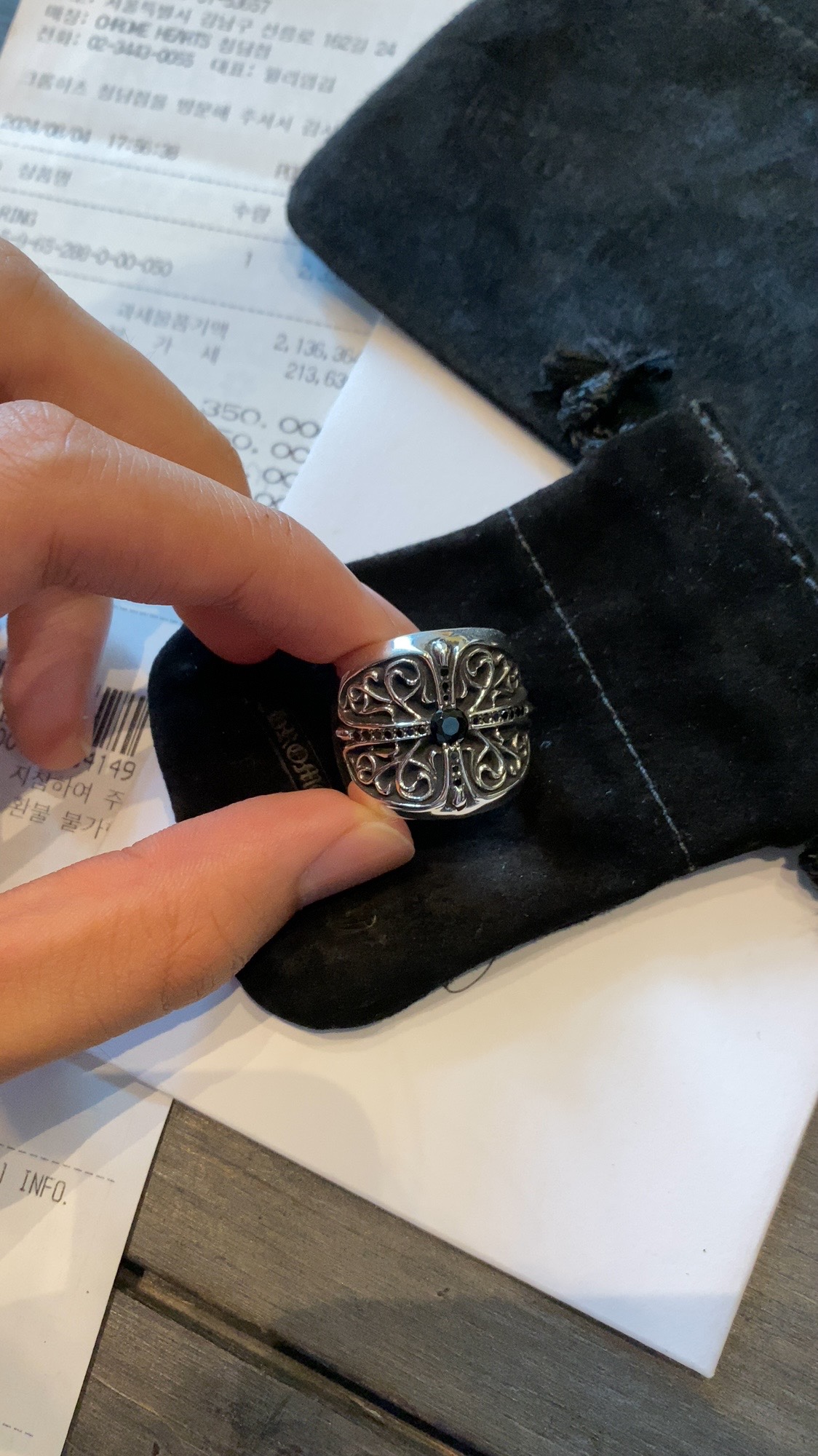 Rings, 925 silver with diamond customization
