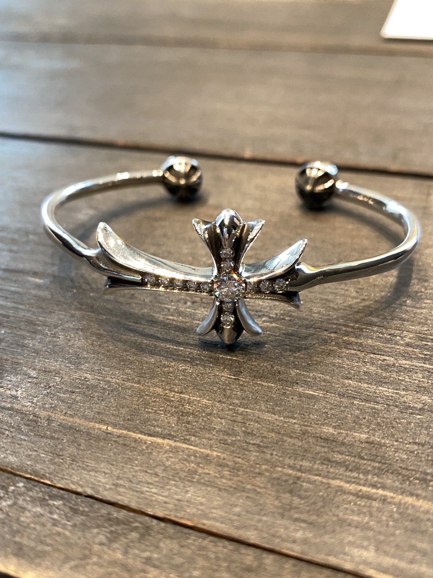 Bracelets and bangles, 925 silver with diamond customization