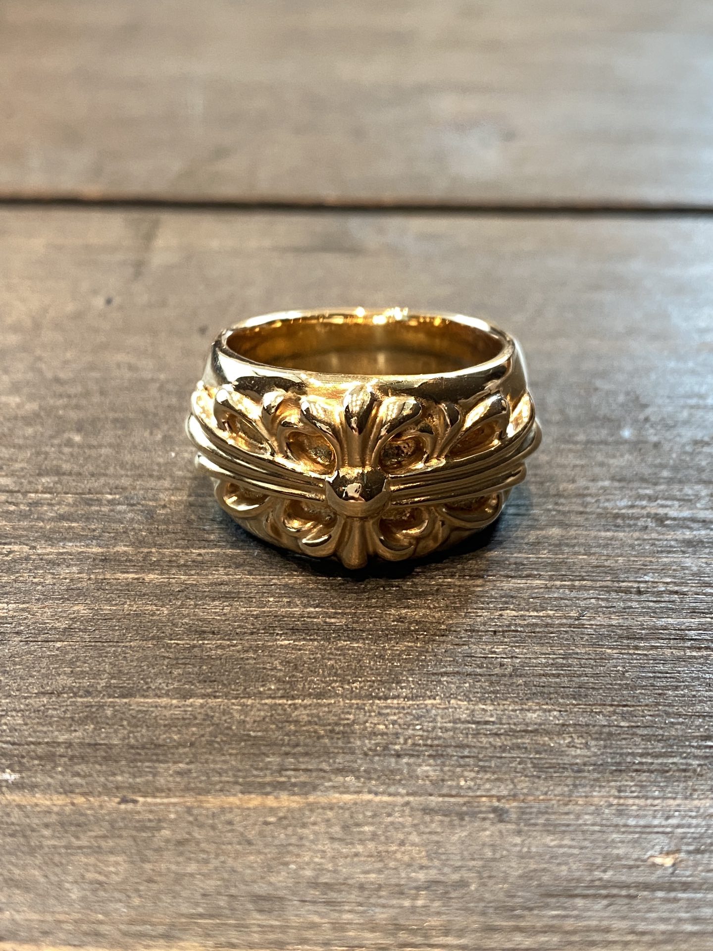 Ring, Gold-Plated Diamond Custom, Custom 22k Solid Gold