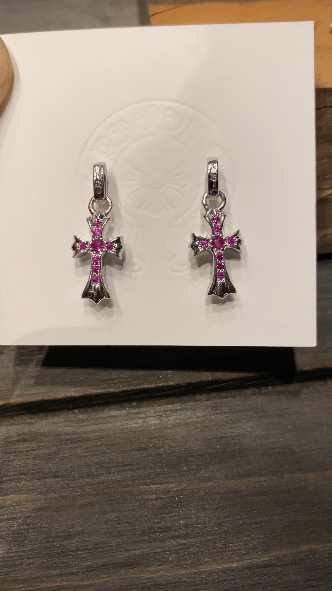 Earrings, Gold-Plated Diamond Custom