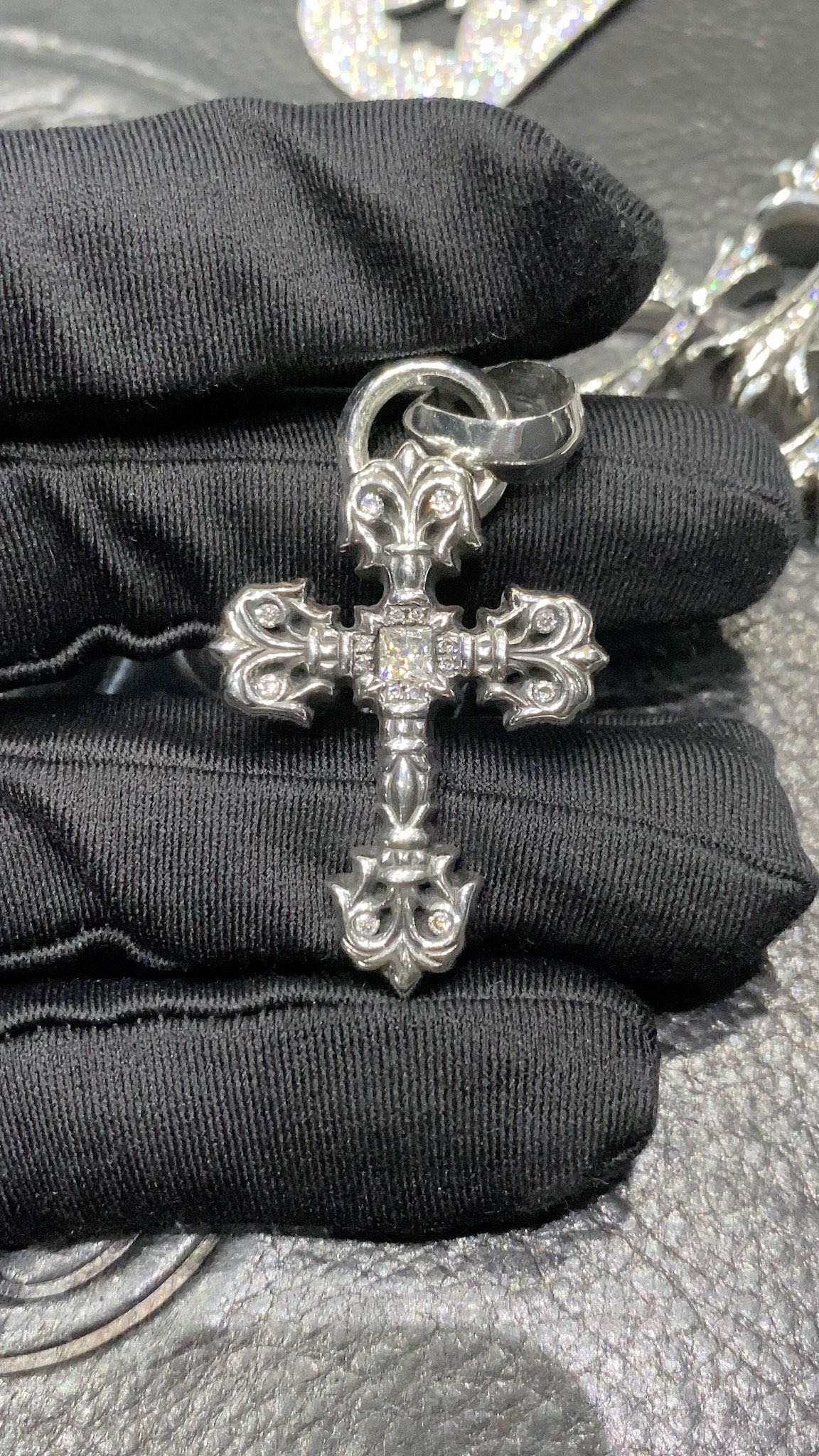925 silver diamond custom