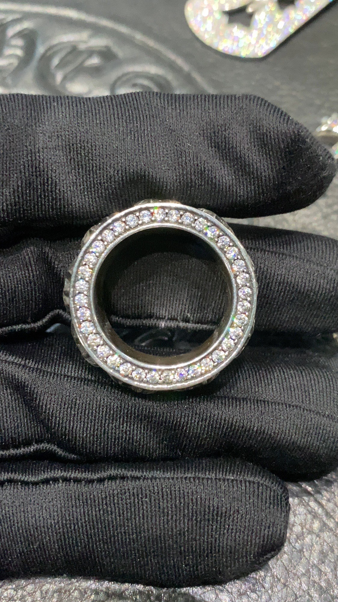 Rings, 925 silver with diamond customization
