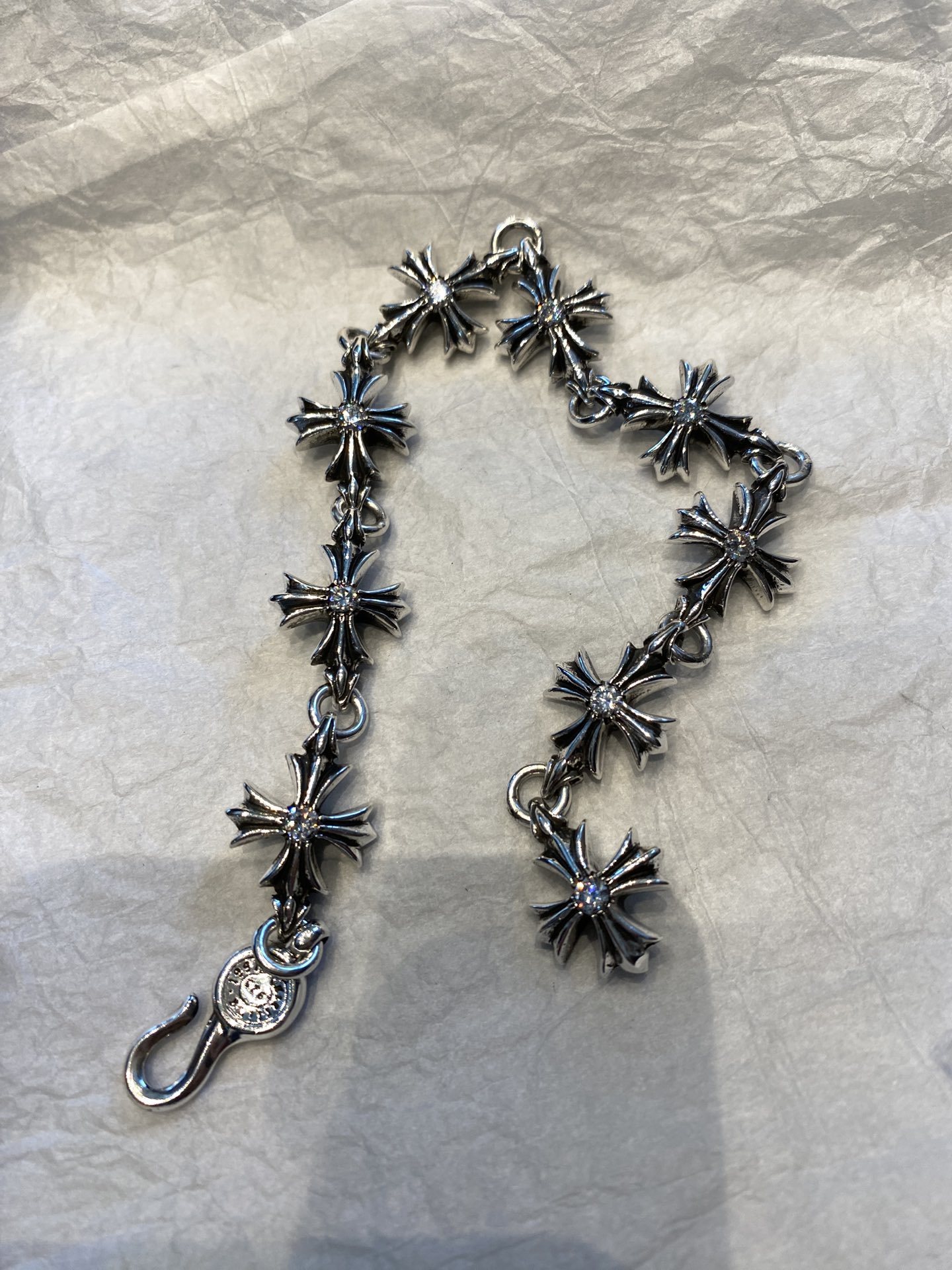 Bracelets and bangles, 925 silver with diamond customization