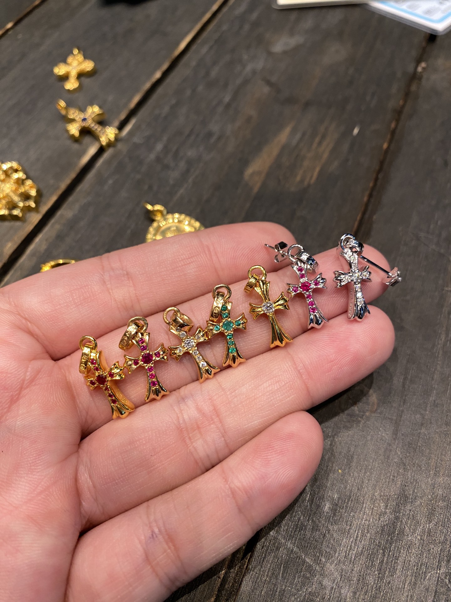 22k real gold custom