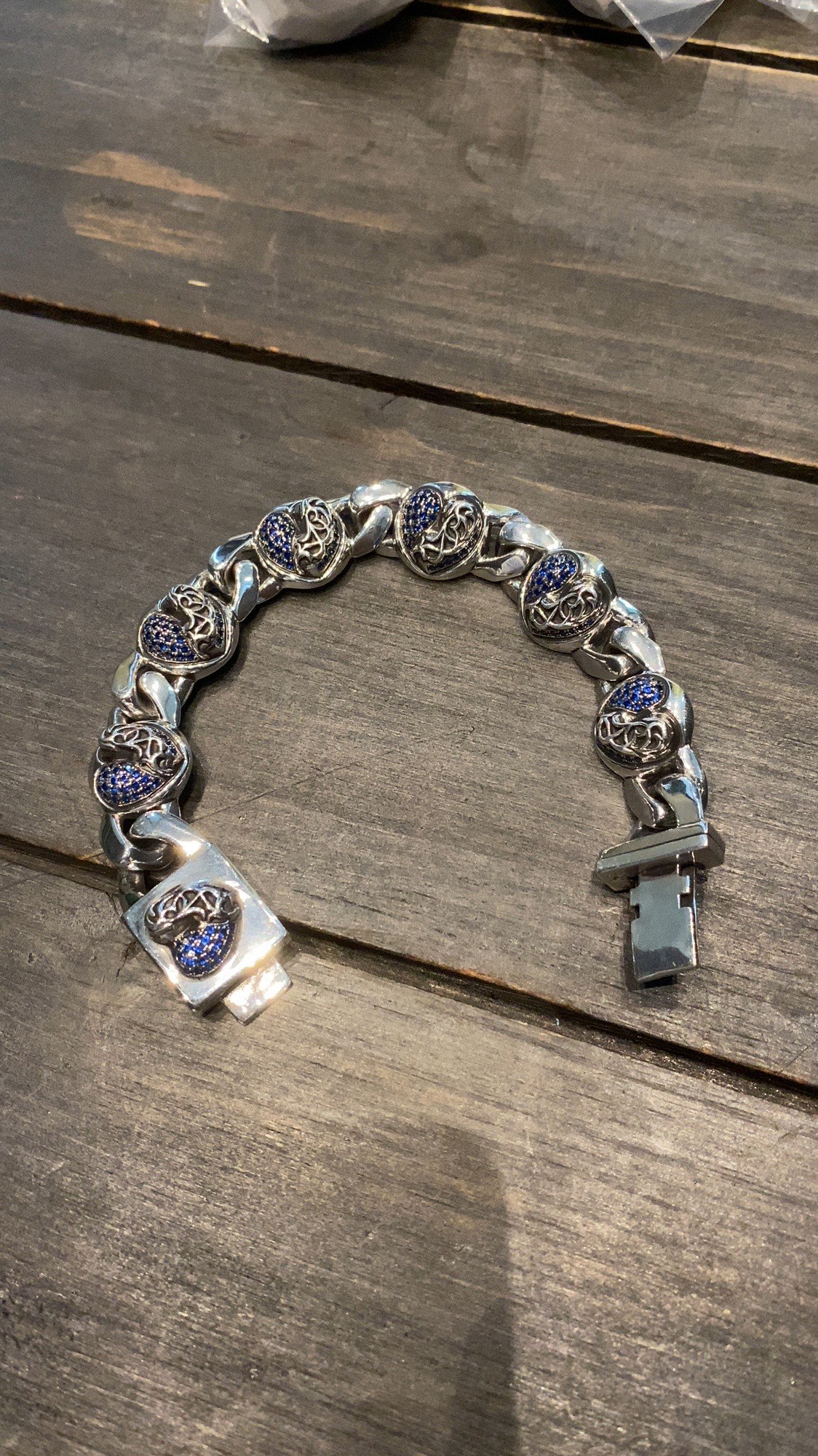 Bracelets and bangles, 925 silver with diamond customization