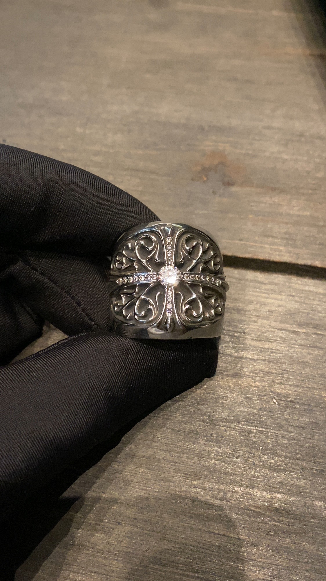 Rings, 925 silver with diamond customization