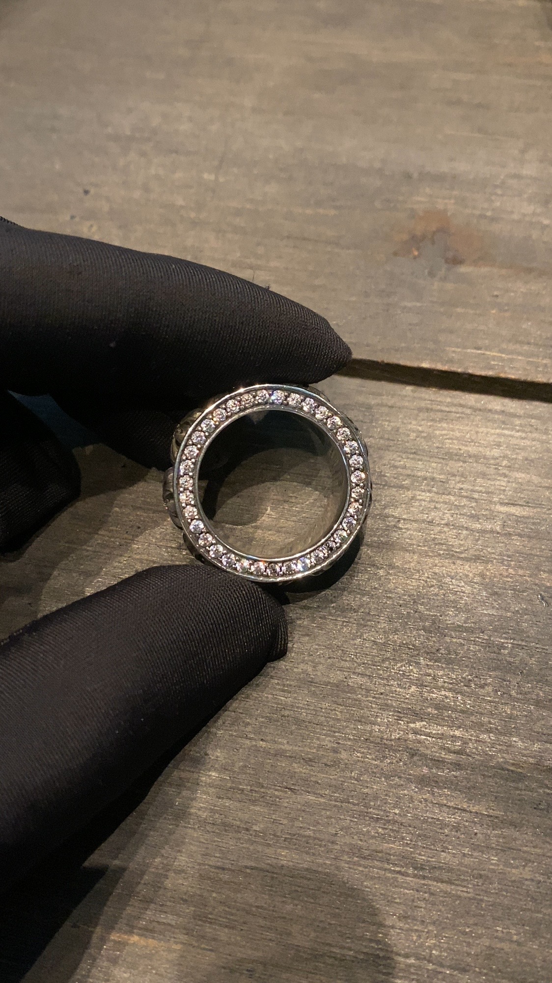Rings, 925 silver with diamond customization