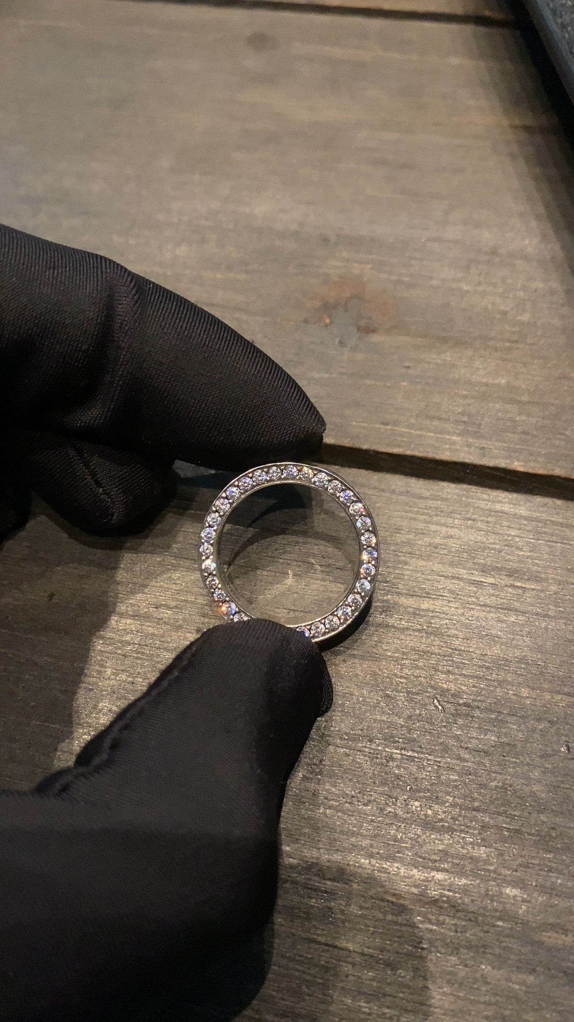 Rings, 925 silver with diamond customization
