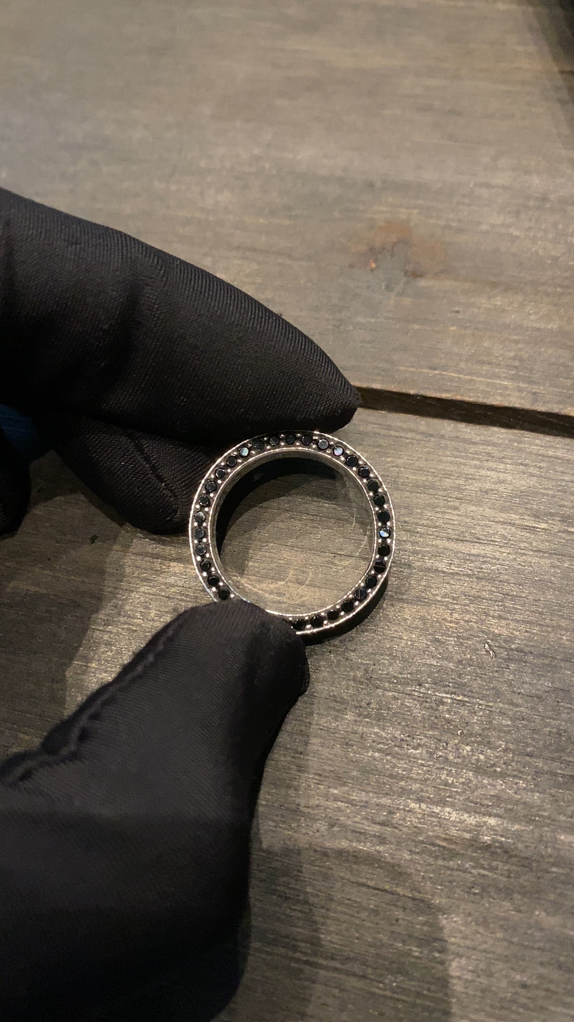 Rings, 925 silver with diamond customization