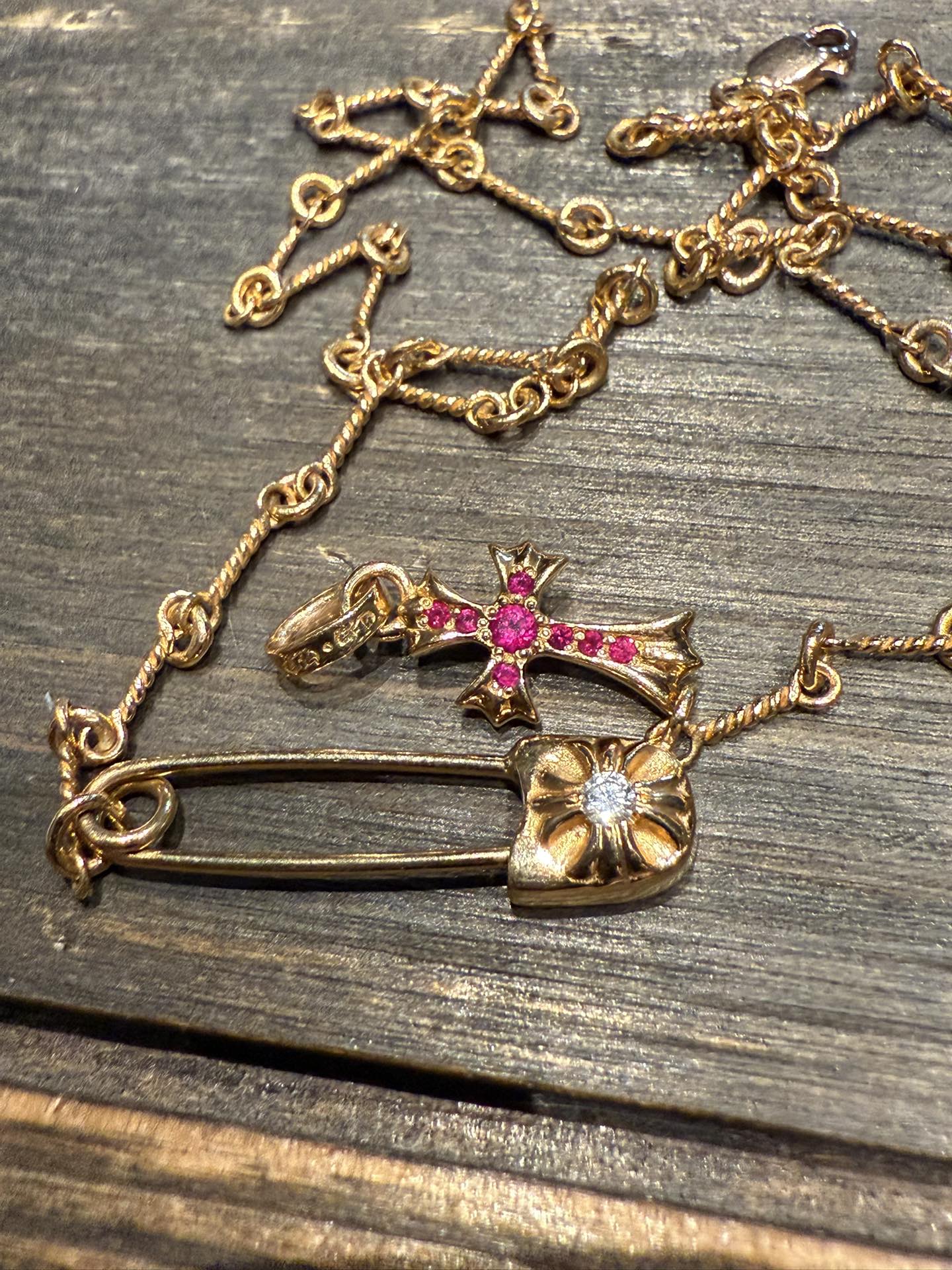Custom 22k Solid Gold, Necklace Pendant