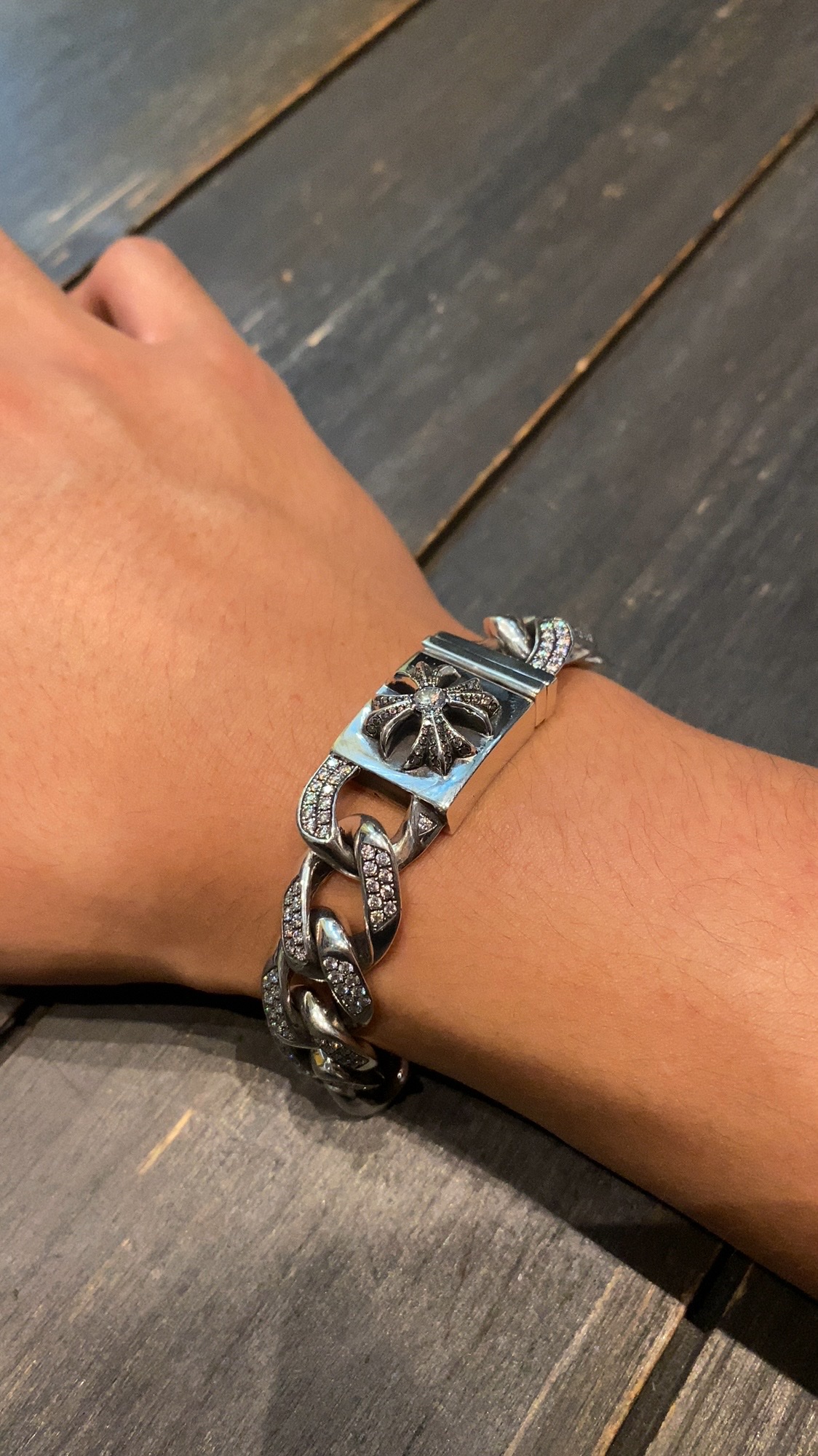 Bracelets and bangles, 925 silver with diamond customization