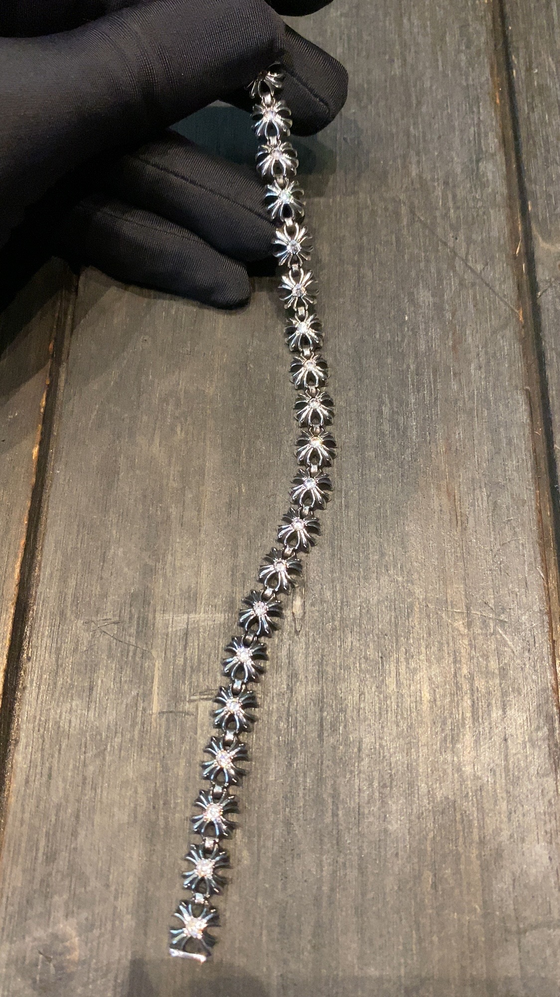 Bracelets and bangles, 925 silver with diamond customization