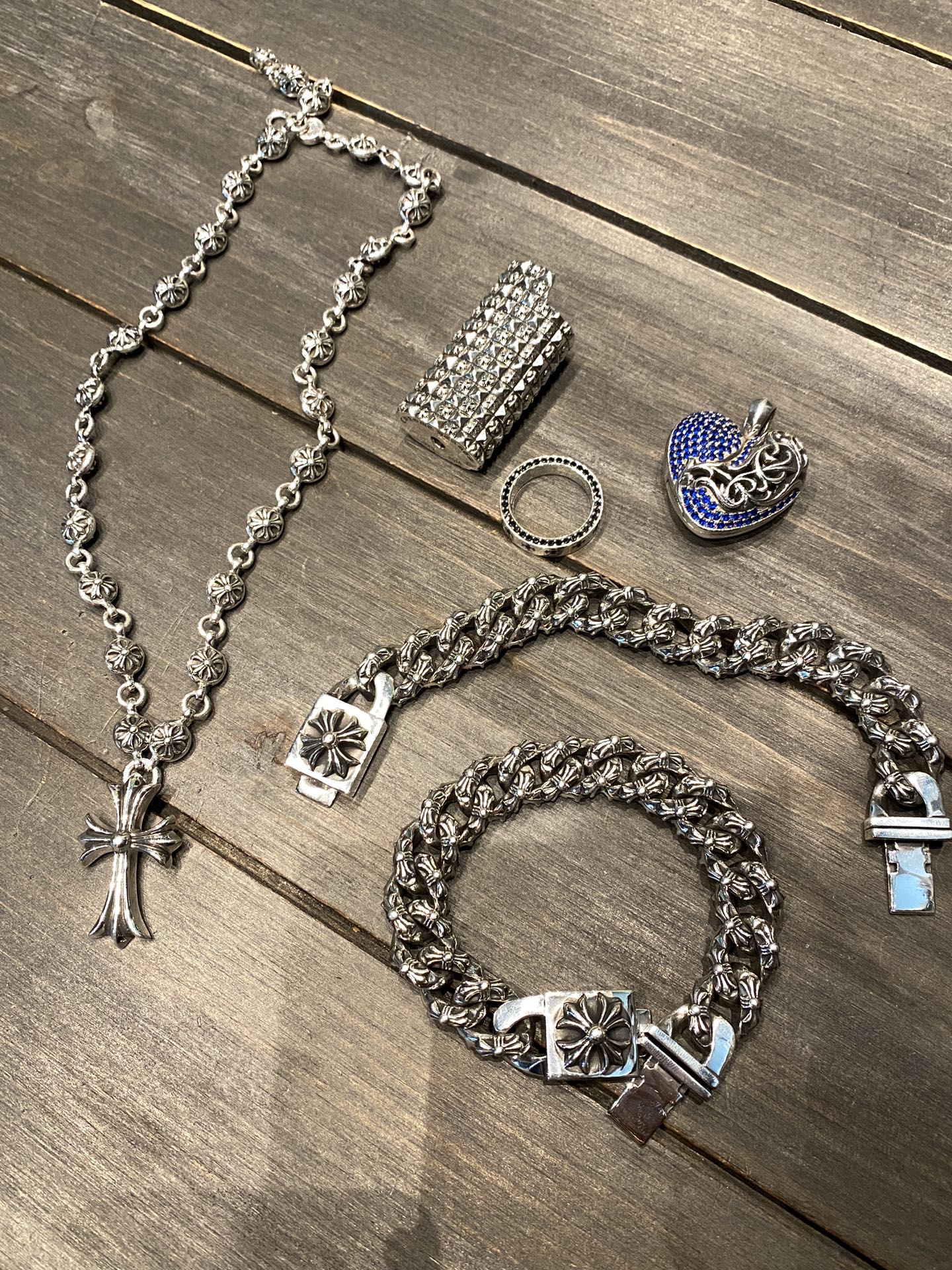 Custom Order Real Shot, 925 Silver Diamond Custom