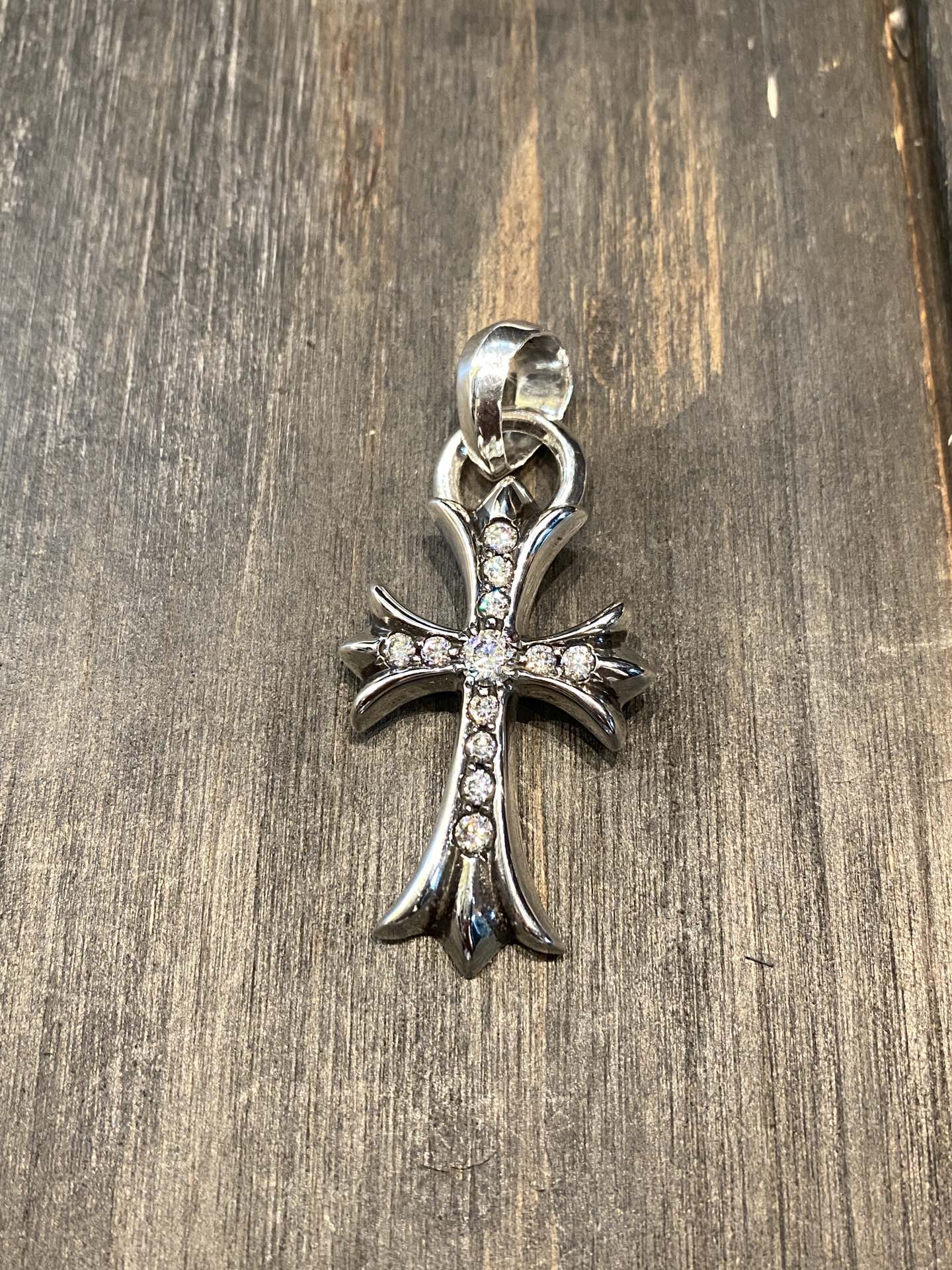 Necklace Pendant, 925 Silver Diamond Custom