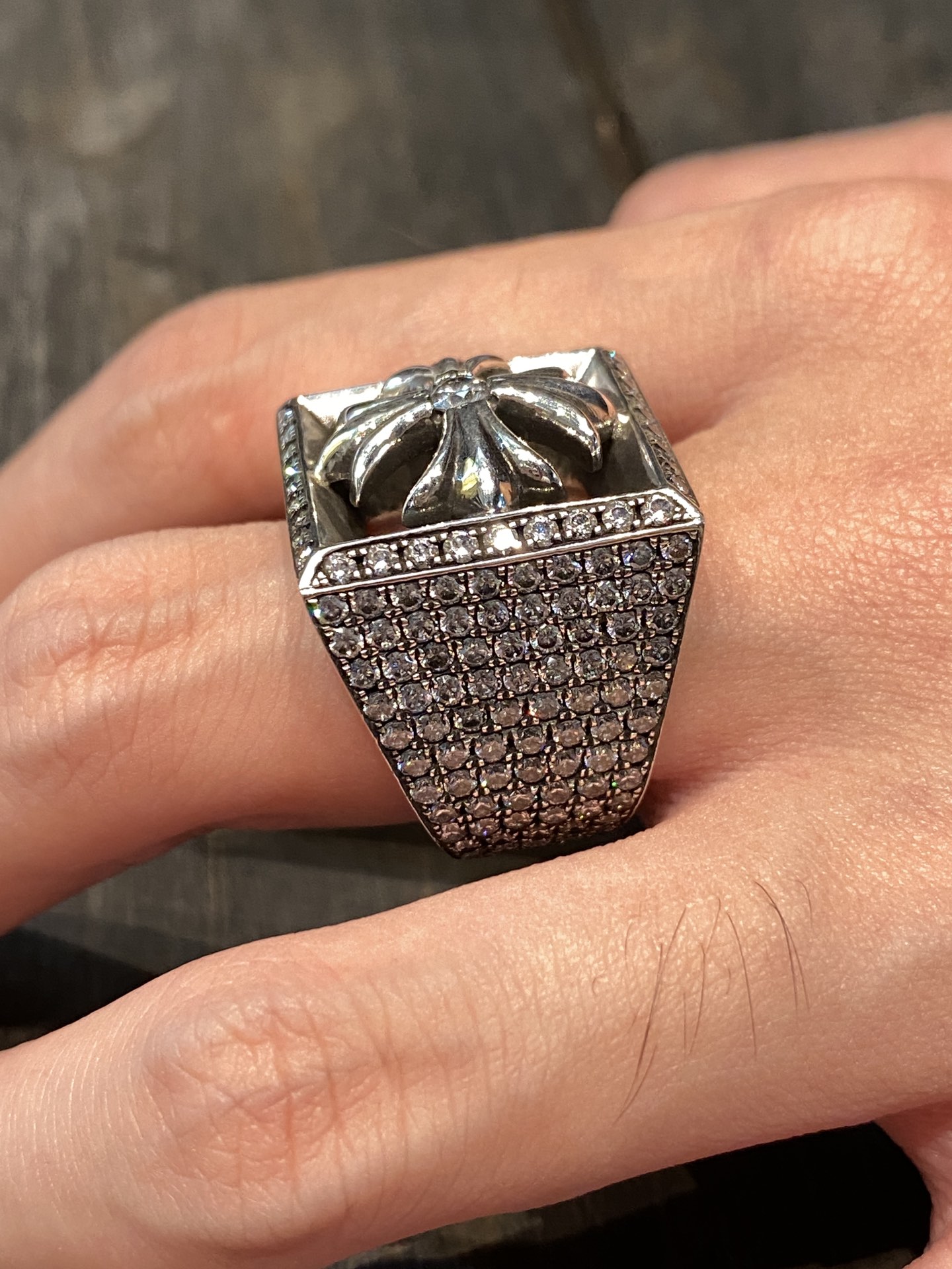 Rings, 925 silver with diamond customization