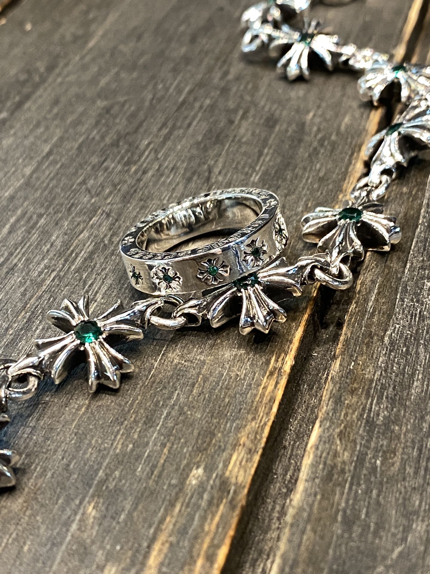 Rings, 925 silver with diamond customization