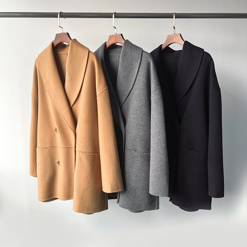 Totem Wool Double-Breasted Overcoat - Timeless Style & Cozy Warmth 5 i1725419889 7991 4