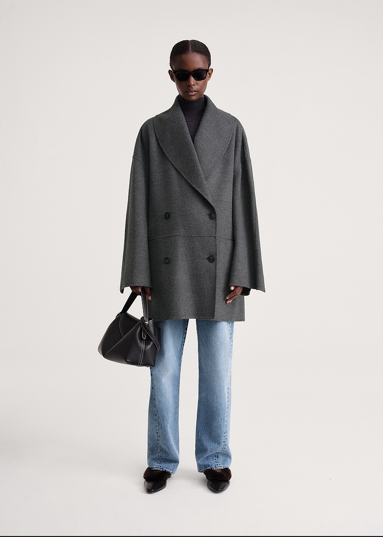 Totem Wool Double-Breasted Overcoat - Timeless Style & Cozy Warmth 3 i1725419890 2667 8