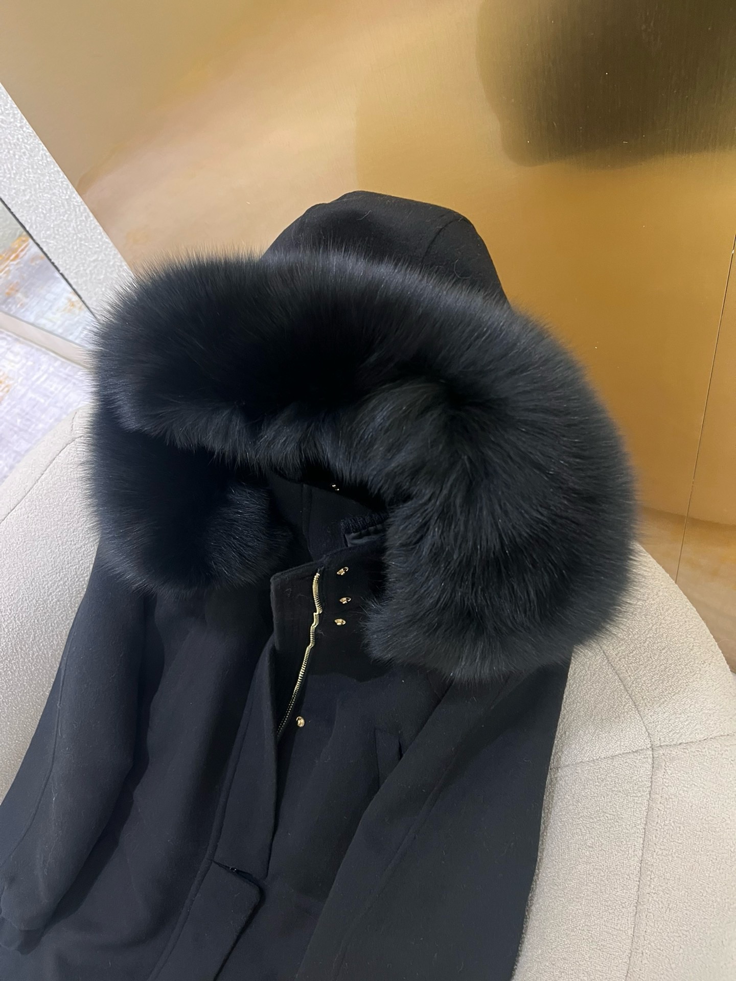 Icery Women's Ski Suit with Fox Fur Trim, Wool & Cashmere Blend - Classic Fit 5 i1734841559 2314 0