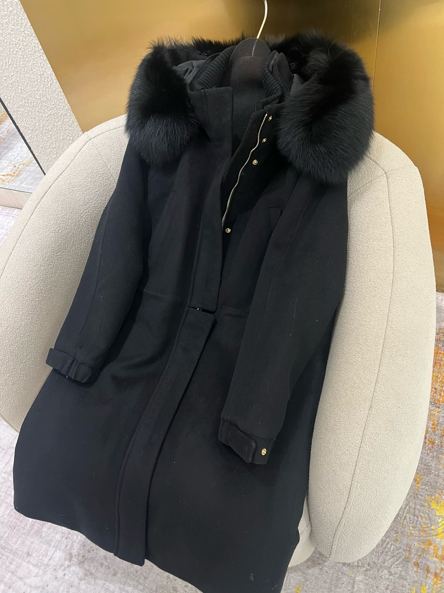 Icery Women's Ski Suit with Fox Fur Trim, Wool & Cashmere Blend - Classic Fit 4 i1734841560 2409 6