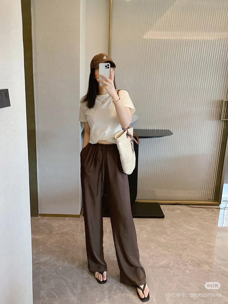 Alex* Elastic Waist Wide Leg Pants - Effortless Style & Comfortable Fit 2 i1745993851039 1427 0 0