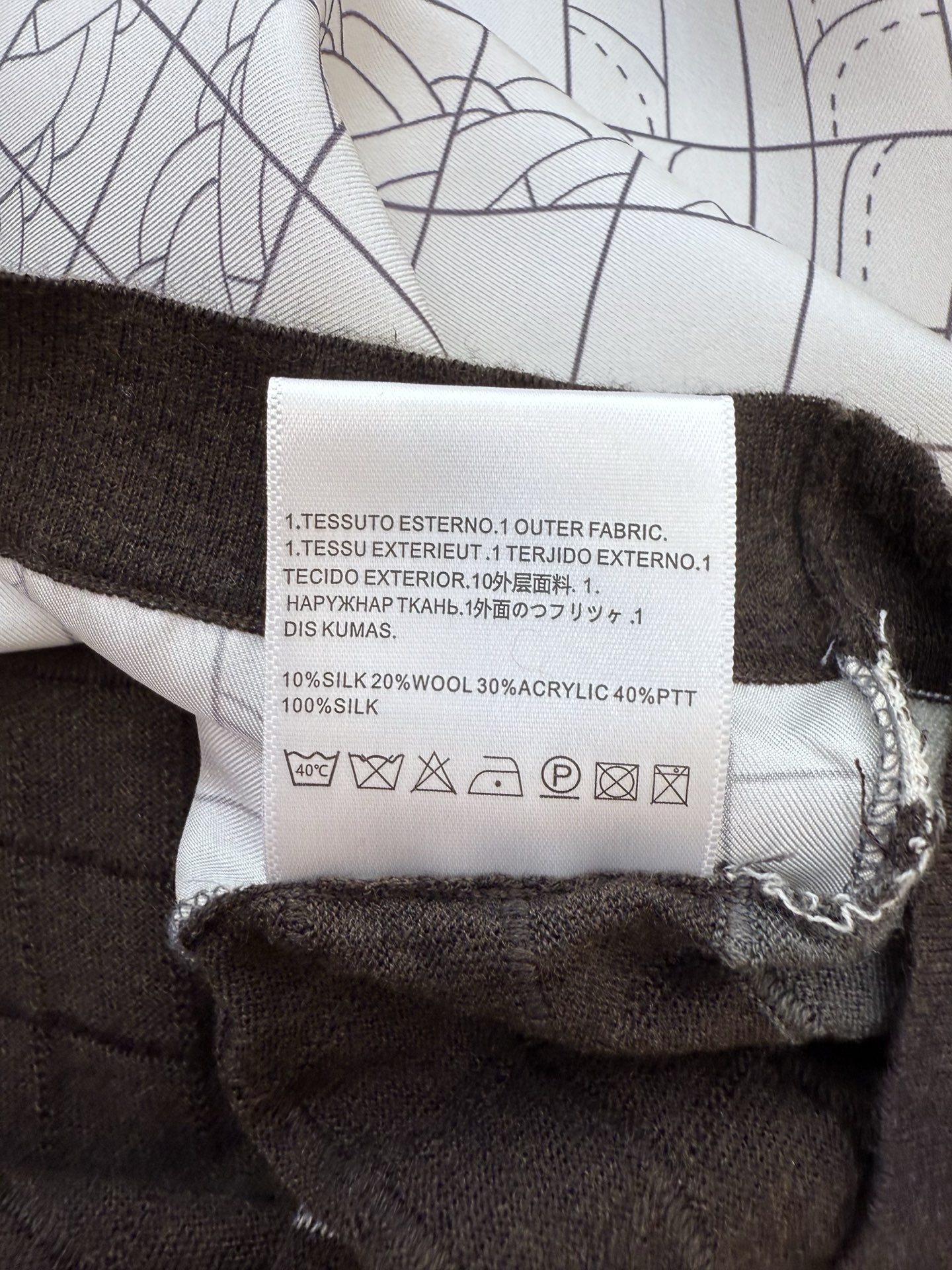 Hermes Silk and Knit Short Sleeve Top & Pants Set - 2025 Spring/Summer 10 i1747194525182 5998 0 8