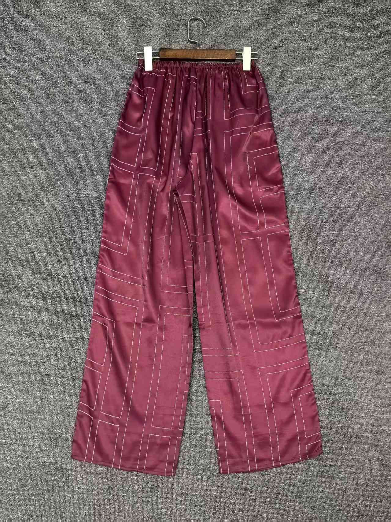 Toteme Bordeaux Embroidered Shirt & Pants Set - Chic & Comfortable 7 i1747914066591 8230 0 5