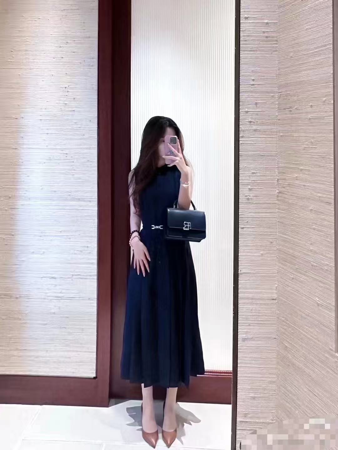 Sleeveless Linen Dress with Pleated Waist Belt - Ralph Lauren Inspired 3 i1748753769011 5947 0 1