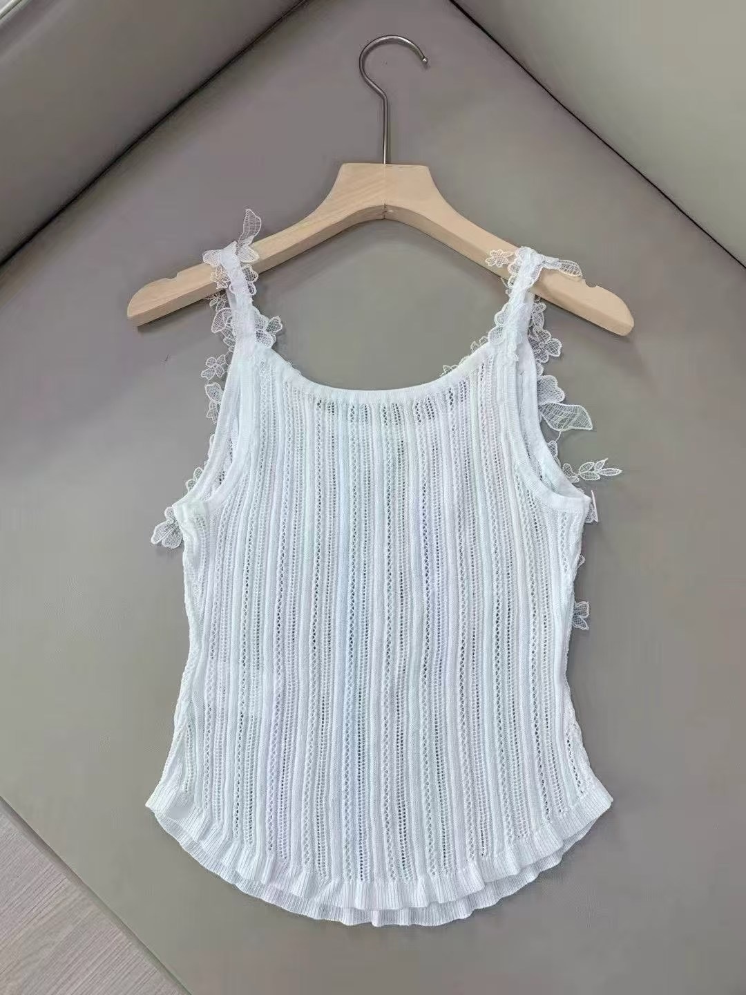 Lace Hollow Cami Top - Lightweight, Breathable, and Elegant Summer Vest 6 i1752399148881 5289 0 4