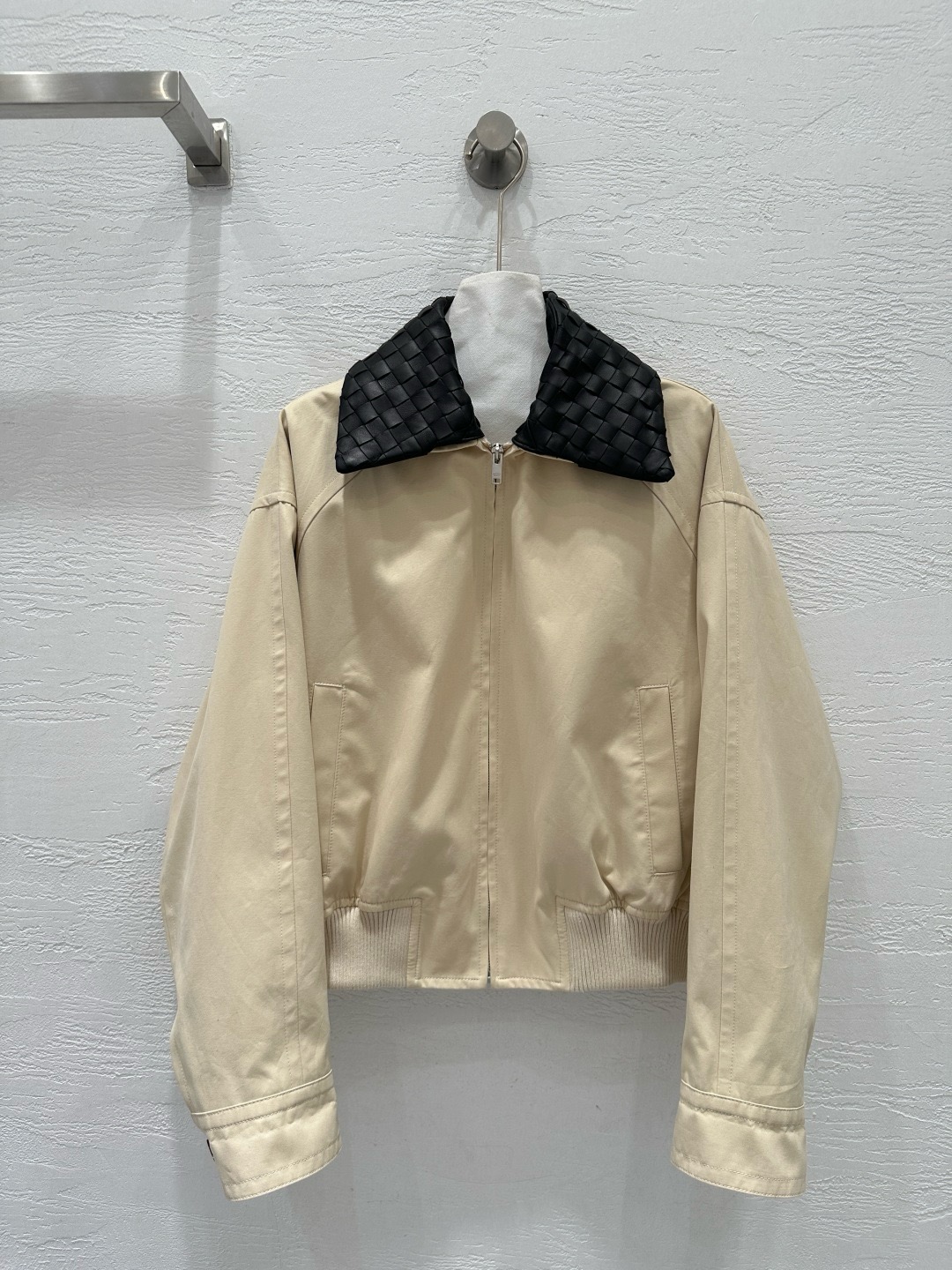Bot**ga Veneta Inspired Lambskin Jacket - Detachable Collar, Three Colors 5 i1755998453696 7777 0 3