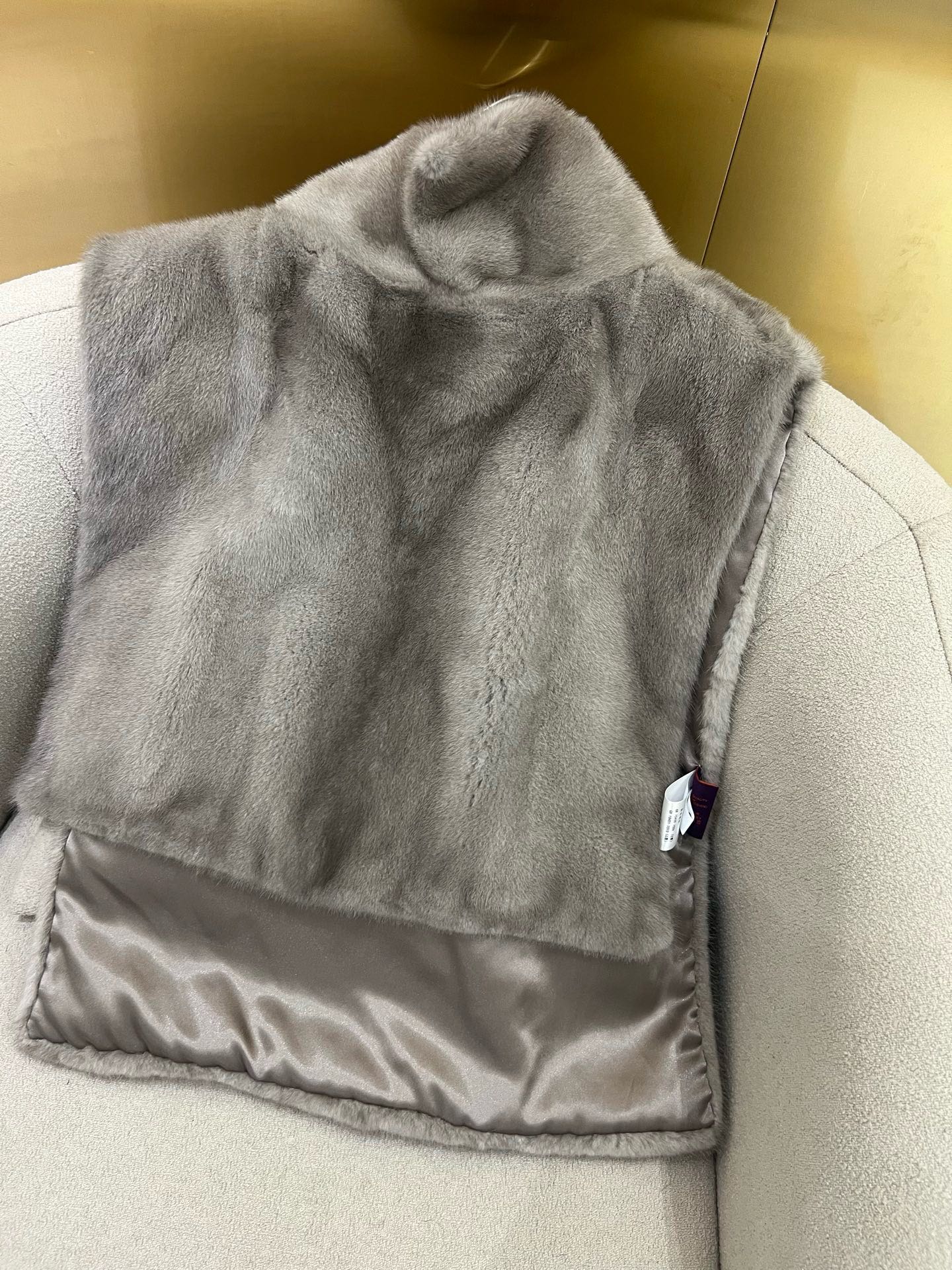 Elegant Purple Velvet Mink Fur Cape Shawl - Versatile & Stylish 9 i1758676143938 7324 0 7