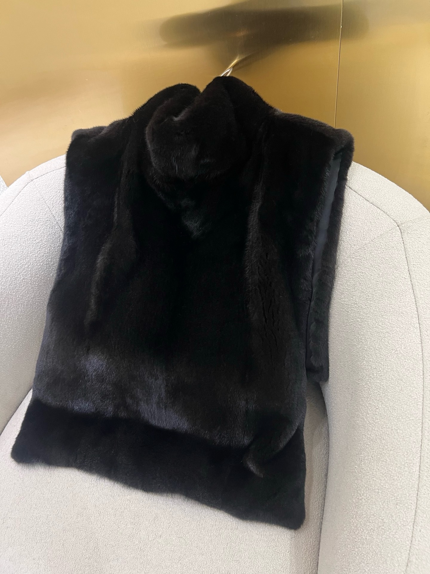 Copenhagen Velvet Mink Fur Poncho Capelet, Versatile & Chic 6 i1758676152279 529 0 4