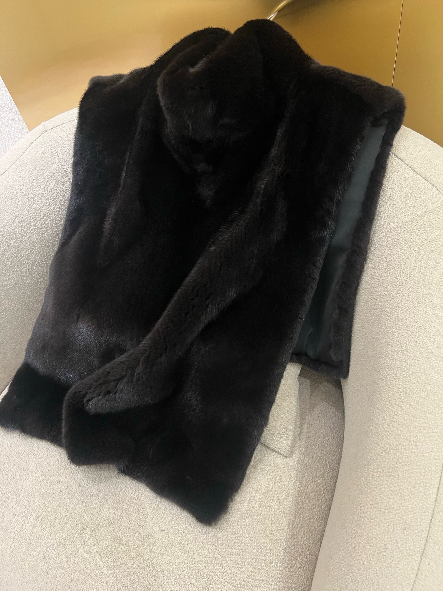 Copenhagen Velvet Mink Fur Poncho Capelet, Versatile & Chic 7 i1758676152524 8864 0 5