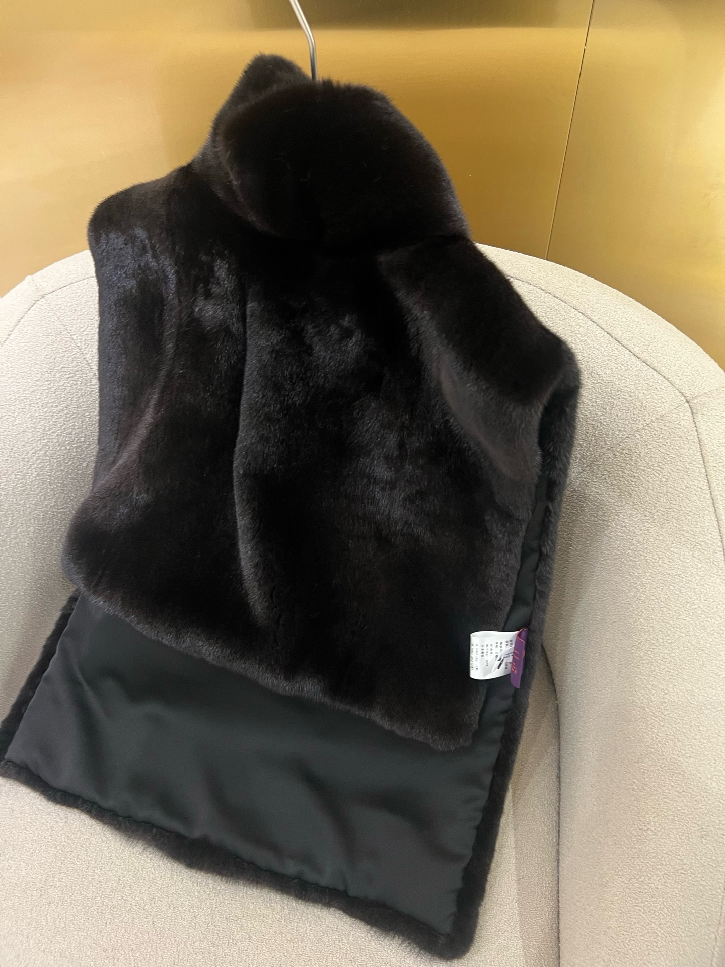 Copenhagen Velvet Mink Fur Poncho Capelet, Versatile & Chic 8 i1758676156281 6539 0 6