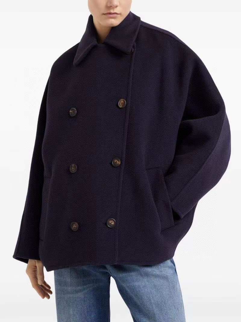 Brunello Cucinelli Batwing Sleeve Short Coat: Minimalist Retro Style 3 i1758773830068 9819 0 1