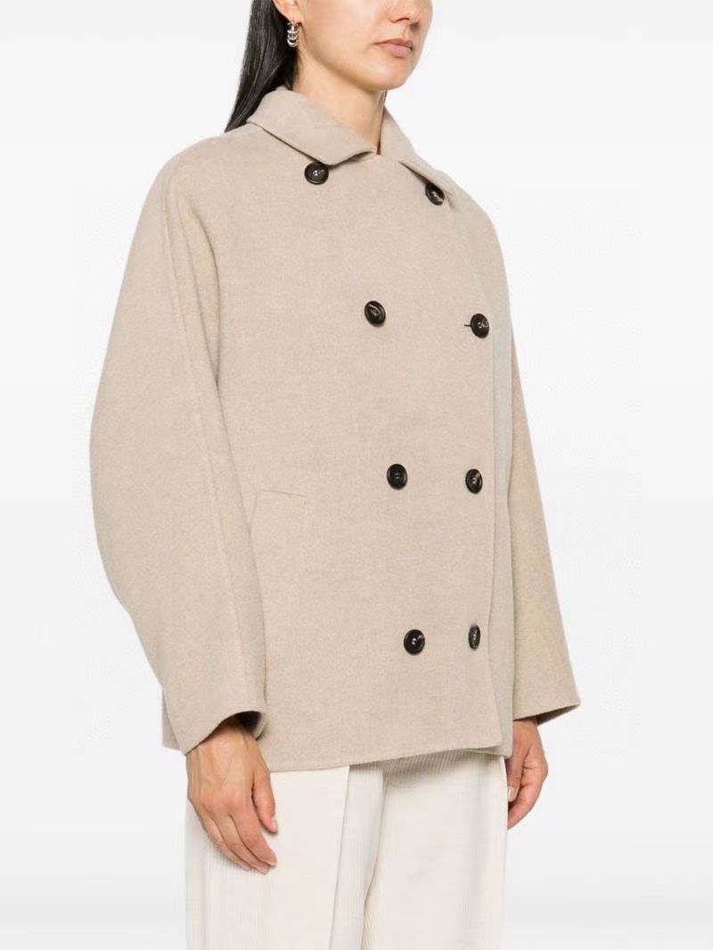 Brunello Cucinelli Batwing Sleeve Short Coat: Minimalist Retro Style 4 i1758773831184 1896 0 2