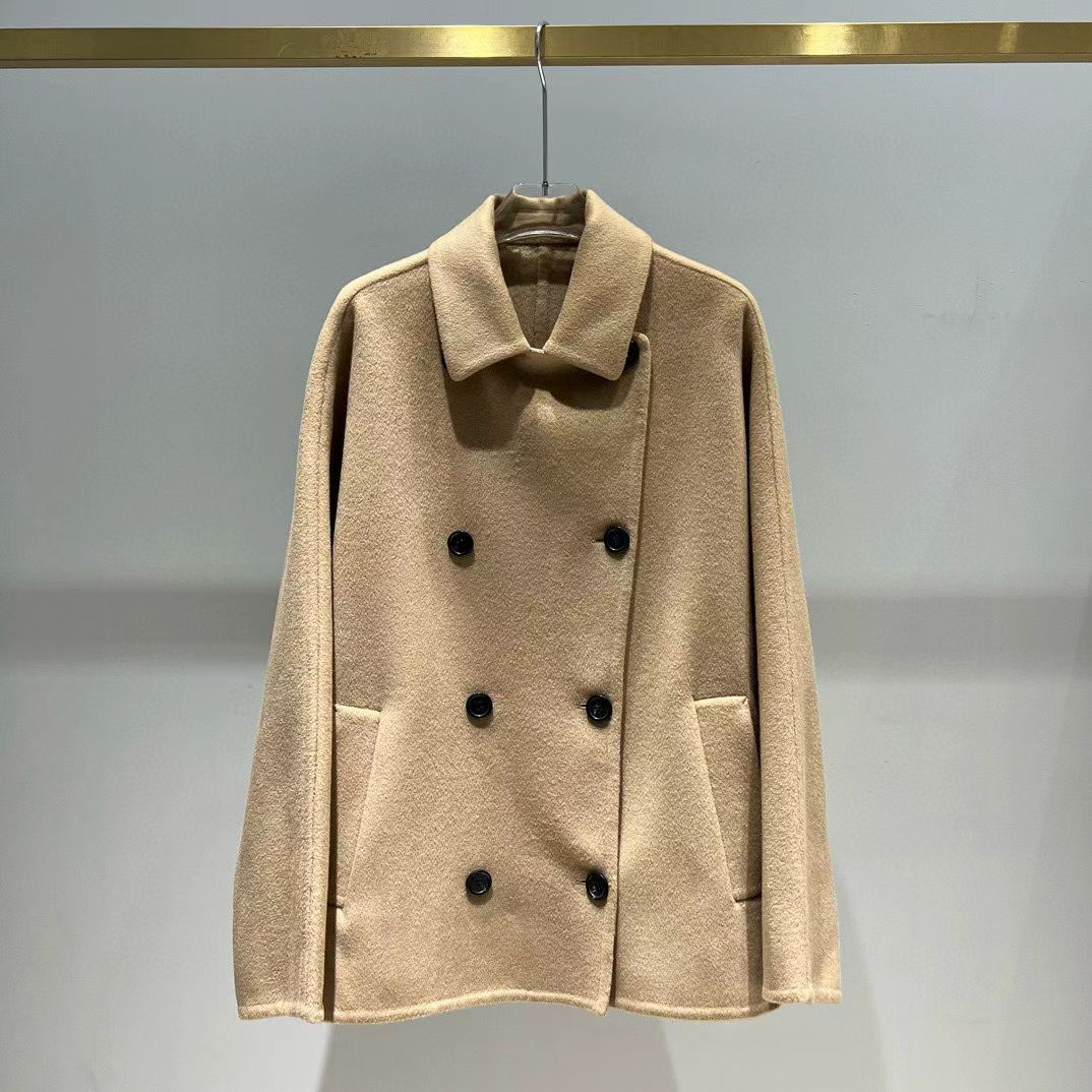 Brunello Cucinelli Batwing Sleeve Short Coat: Minimalist Retro Style 6 i1758773831186 4479 0 4