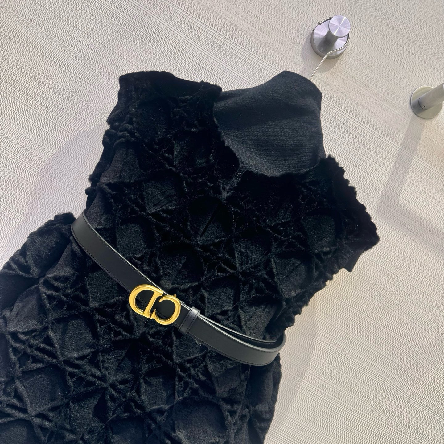 Dior Diamond Pattern Mink Vest: High-End, Timeless Luxury 6 i1759895934179 8958 0 4